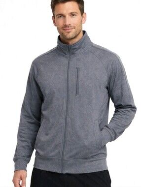Lululemon Kung Fu Jacket II  S Heathered Dark Slate, Luon w/ herringbone accent